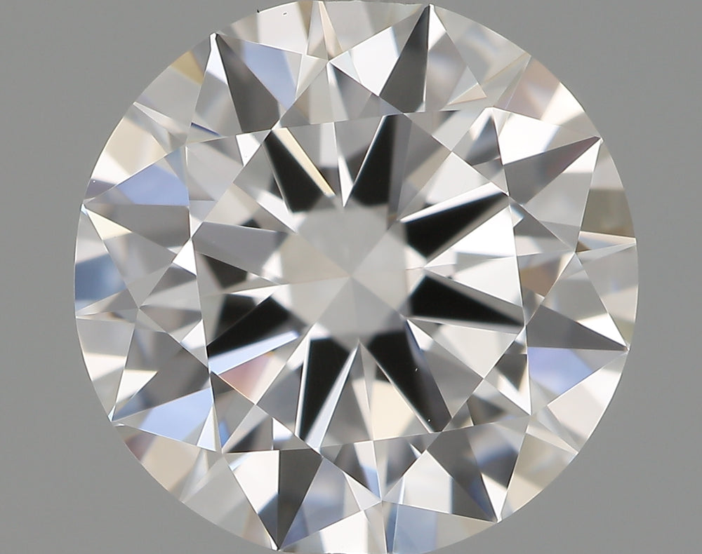 1.56 Carat Round Lab Diamond with  Cut Diamond in 14KT  view 1
