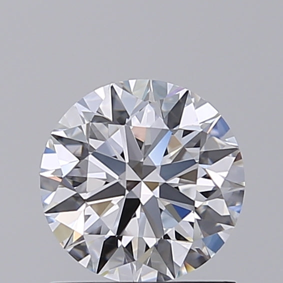 1.11 Carat Round Lab Diamond with  Cut Diamond in 14KT  view 1
