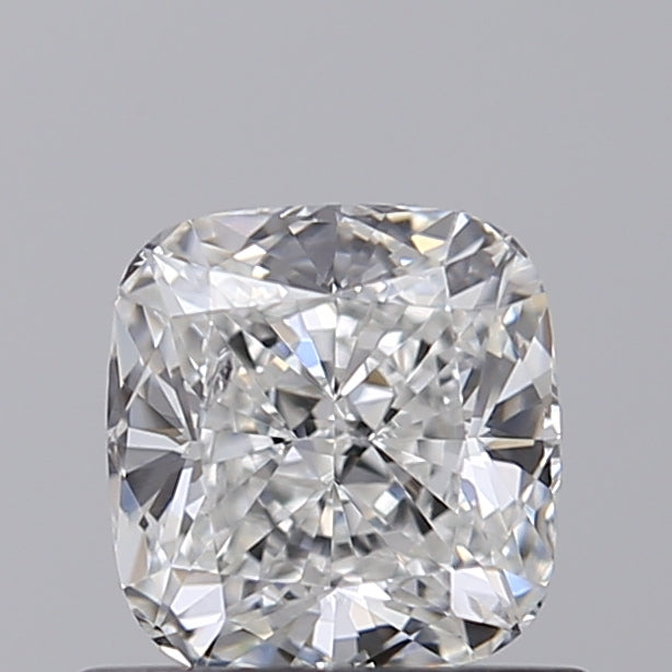 0.73 Carat Cushion Lab Diamond with  Cut Diamond in 14KT  view 1

