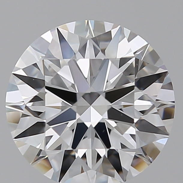 1.76 Carat Round Lab Diamond with  Cut Diamond in 14KT  view 1
