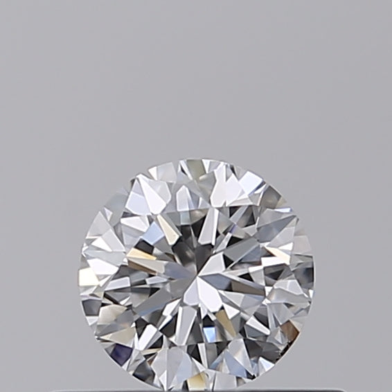 0.3 Carat Round Lab Diamond with  Cut Diamond in 14KT  view 1
