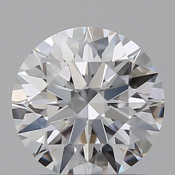 0.8 Carat Round Lab Diamond with  Cut Diamond in 14KT  view 1
