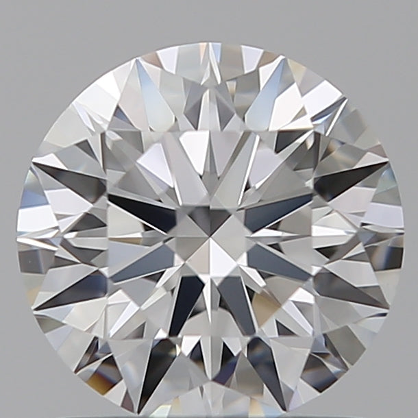 1.09 Carat Round Lab Diamond with  Cut Diamond in 14KT  view 1
