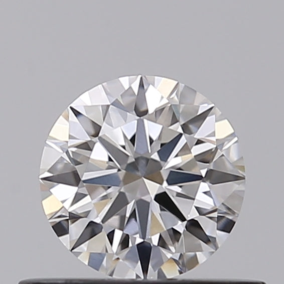 0.46 Carat Round Lab Diamond with  Cut Diamond in 14KT  view 1
