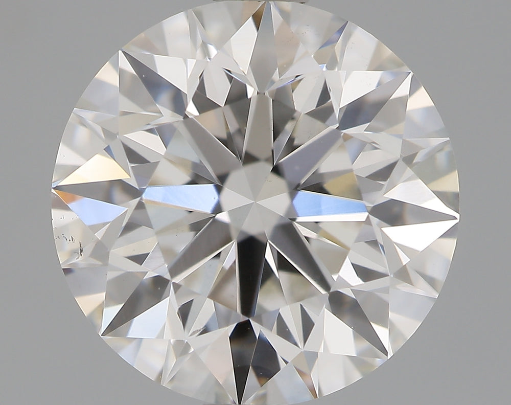2.22 Carat Round Lab Diamond with  Cut Diamond in 14KT  view 1
