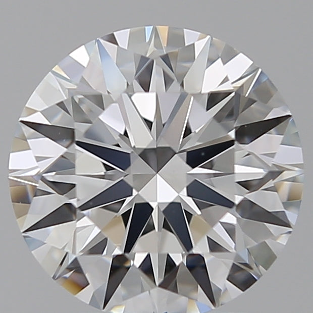 1.79 Carat Round Lab Diamond with  Cut Diamond in 14KT  view 1
