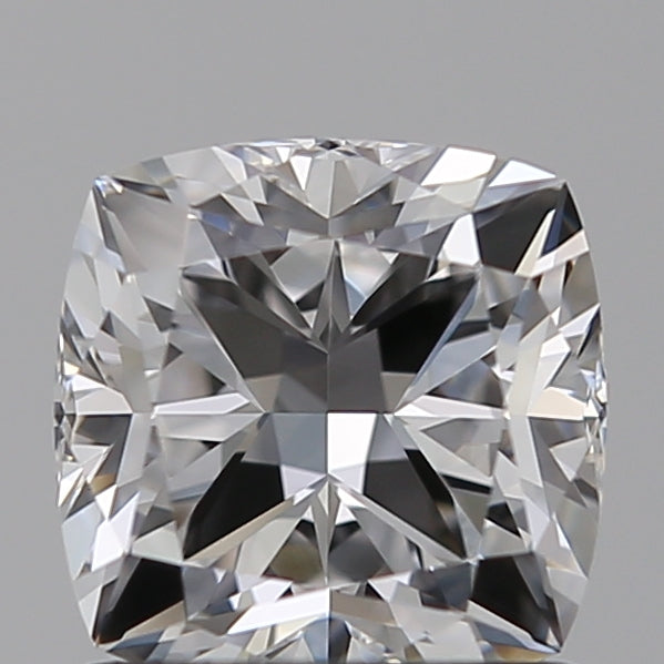 1.08 Carat Cushion Lab Diamond with  Cut Diamond in 14KT  view 1
