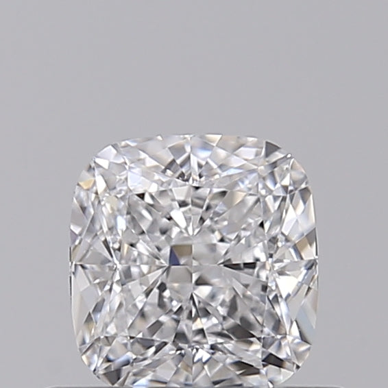 0.51 Carat Cushion Lab Diamond with  Cut Diamond in 14KT  view 1
