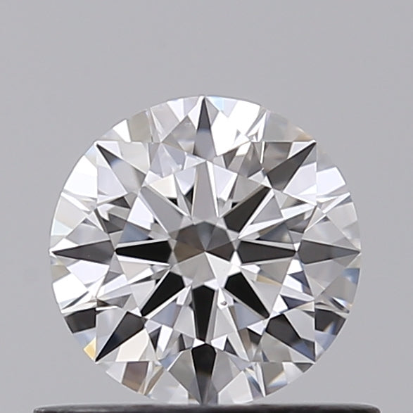 0.56 Carat Round Lab Diamond with  Cut Diamond in 14KT  view 1

