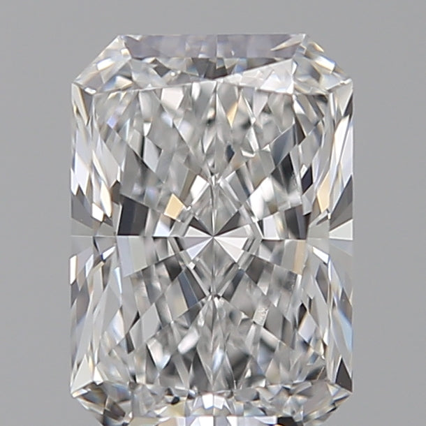 1.27 Carat Radiant Lab Diamond with  Cut Diamond in 14KT  view 1
