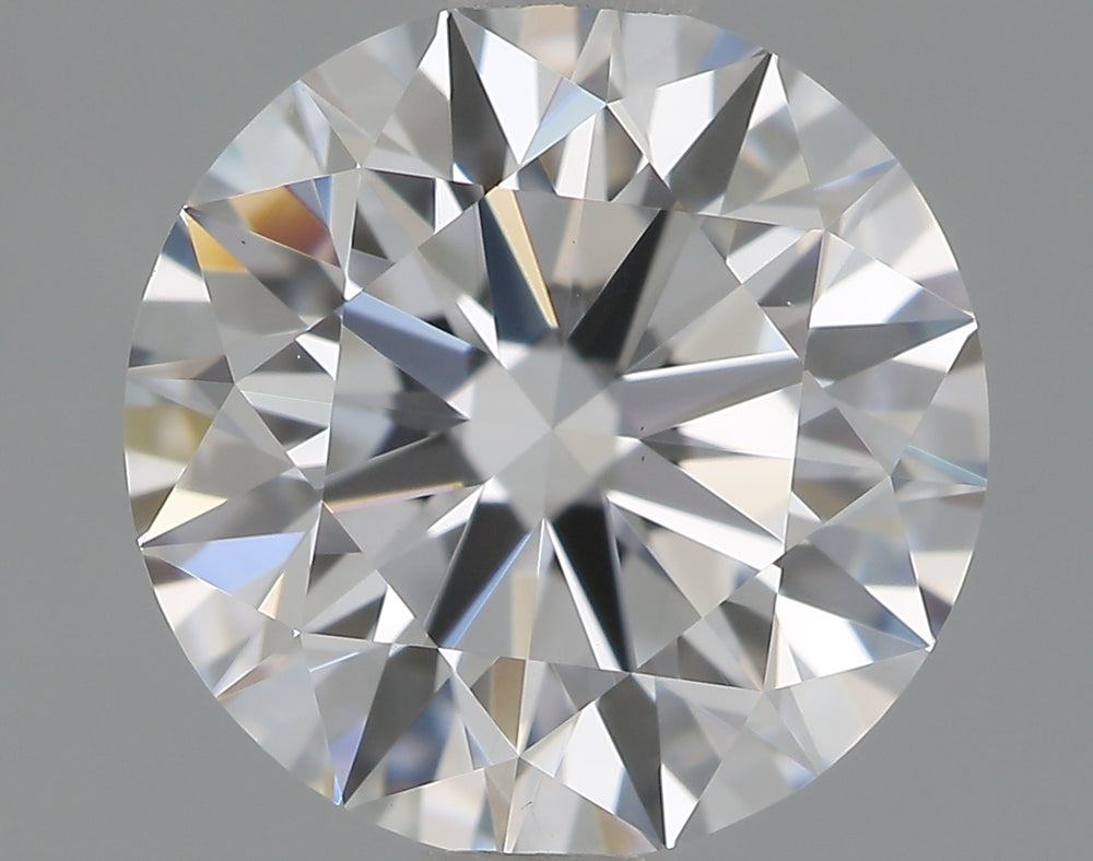 1.1 Carat Round Lab Diamond with  Cut Diamond in 14KT  view 1
