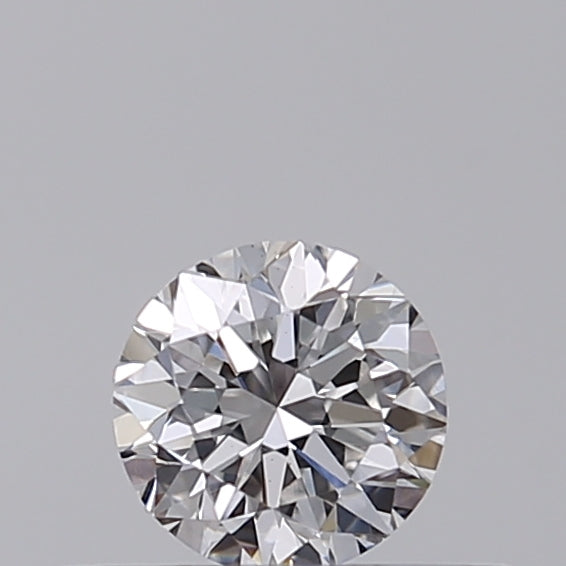 0.3 Carat Round Lab Diamond with  Cut Diamond in 14KT  view 1
