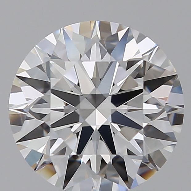 1.58 Carat Round Lab Diamond with  Cut Diamond in 14KT  view 1
