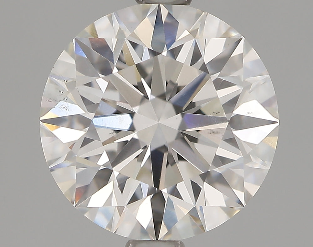 2.31 Carat Round Lab Diamond with  Cut Diamond in 14KT  view 1
