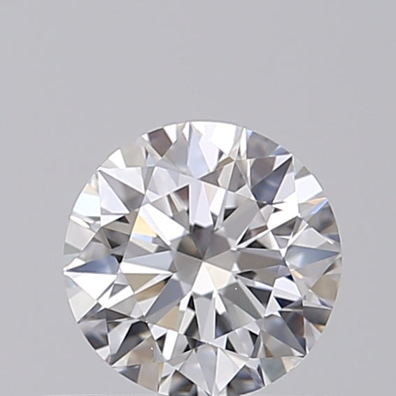0.41 Carat Round Lab Diamond with  Cut Diamond in 14KT  view 1
