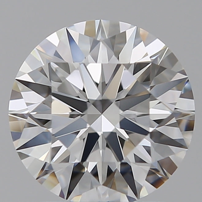 1.58 Carat Round Lab Diamond with  Cut Diamond in 14KT  view 1
