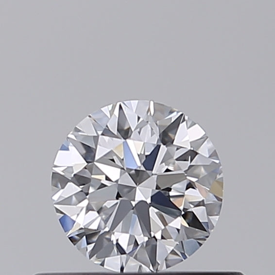 0.36 Carat Round Lab Diamond with  Cut Diamond in 14KT  view 1

