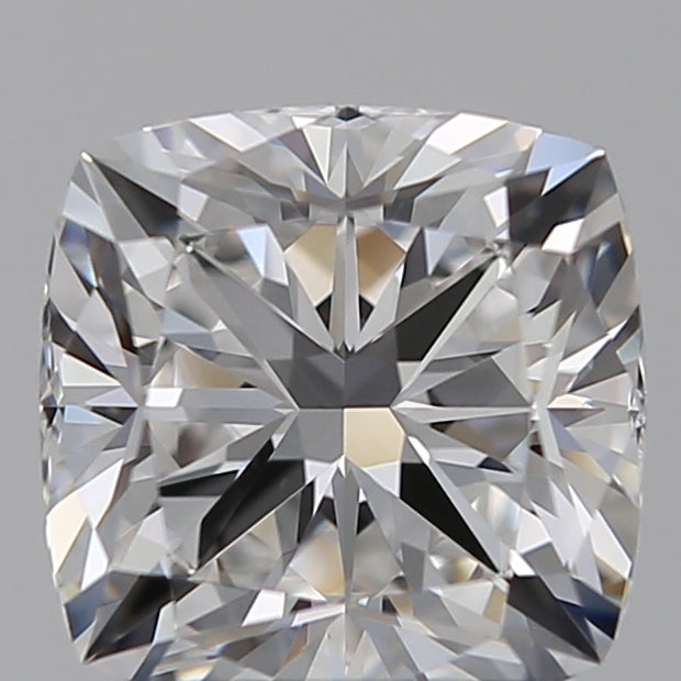 1.59 Carat Cushion Lab Diamond with  Cut Diamond in 14KT  view 1
