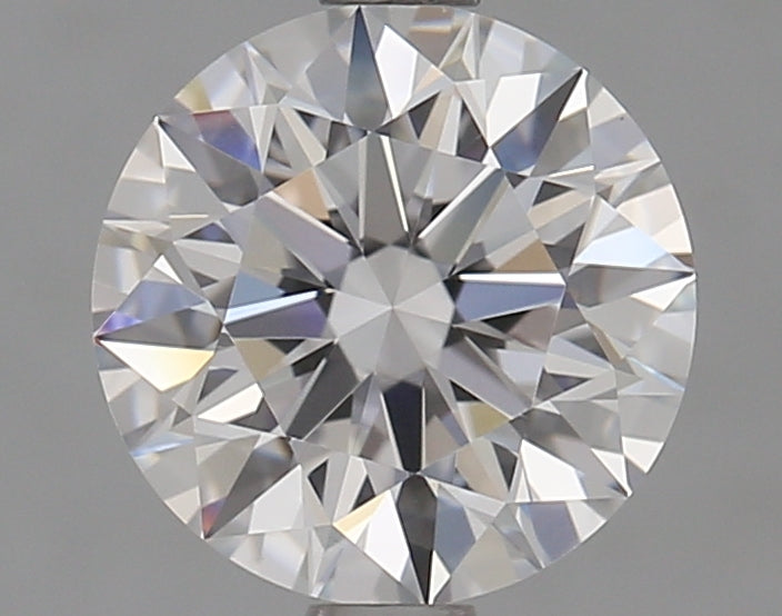 1.5 Carat Round Lab Diamond with  Cut Diamond in 14KT  view 1
