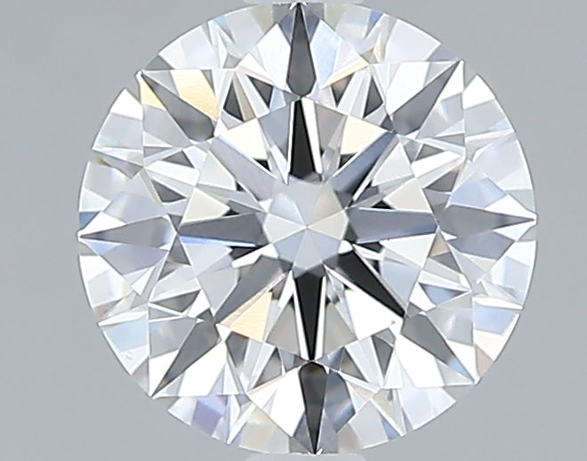 1.17 Carat Round Lab Diamond with  Cut Diamond in 14KT  view 1
