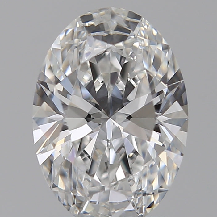 1.59 Carat Oval Lab Diamond with  Cut Diamond in 14KT  view 1
