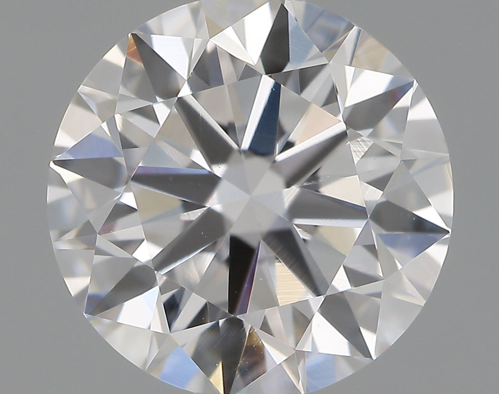 1.29 Carat Round Lab Diamond with  Cut Diamond in 14KT  view 1
