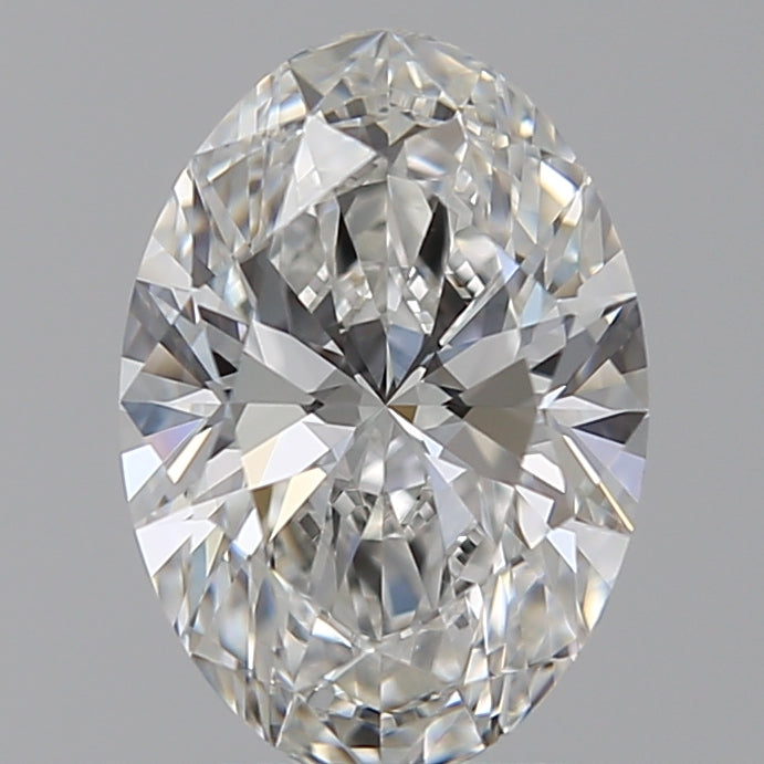 1.79 Carat Oval Lab Diamond with  Cut Diamond in 14KT  view 1
