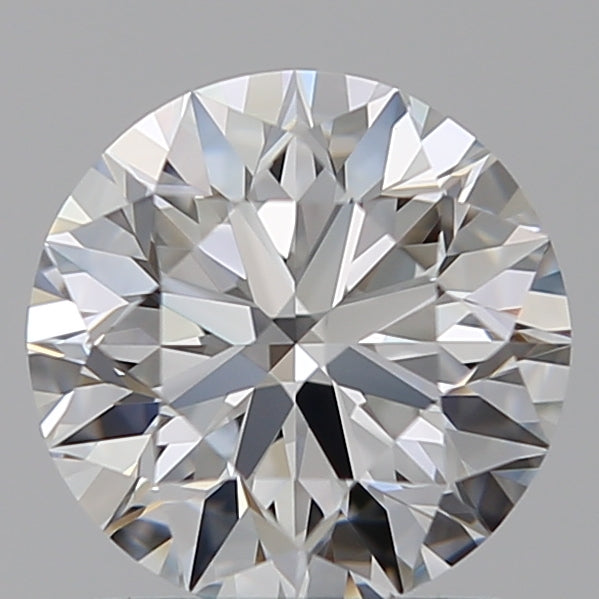 1.25 Carat Round Lab Diamond with  Cut Diamond in 14KT  view 1
