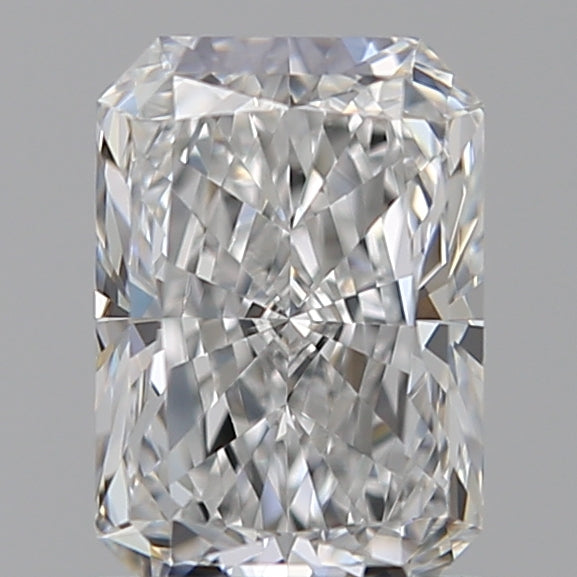 1.02 Carat Radiant Lab Diamond with  Cut Diamond in 14KT  view 1
