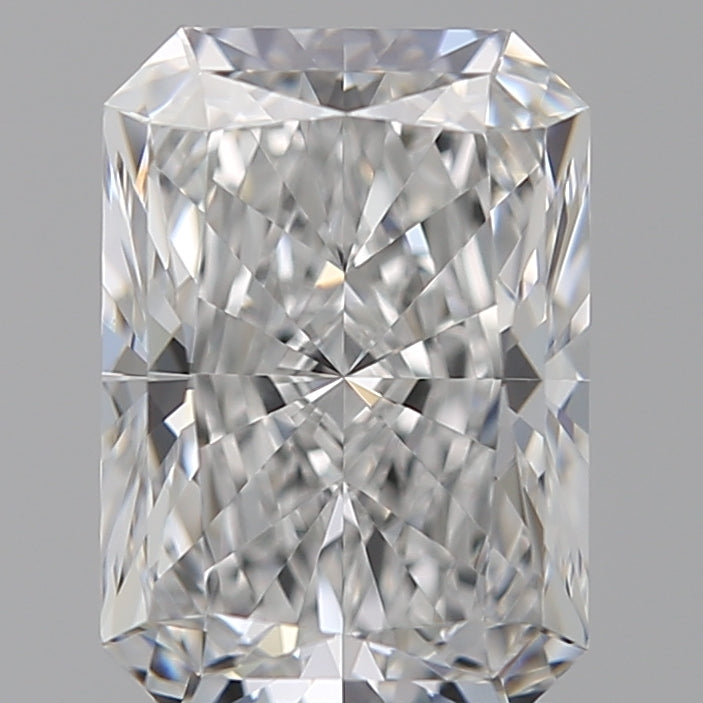 1.75 Carat Radiant Lab Diamond with  Cut Diamond in 14KT  view 1
