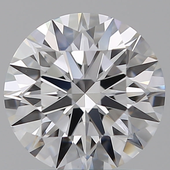 1.29 Carat Round Lab Diamond with  Cut Diamond in 14KT  view 1

