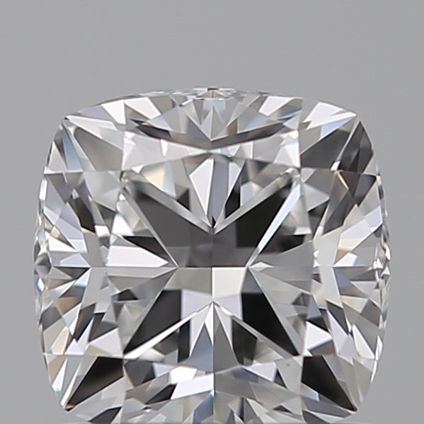 1.0 Carat Cushion Lab Diamond with  Cut Diamond in 14KT  view 1
