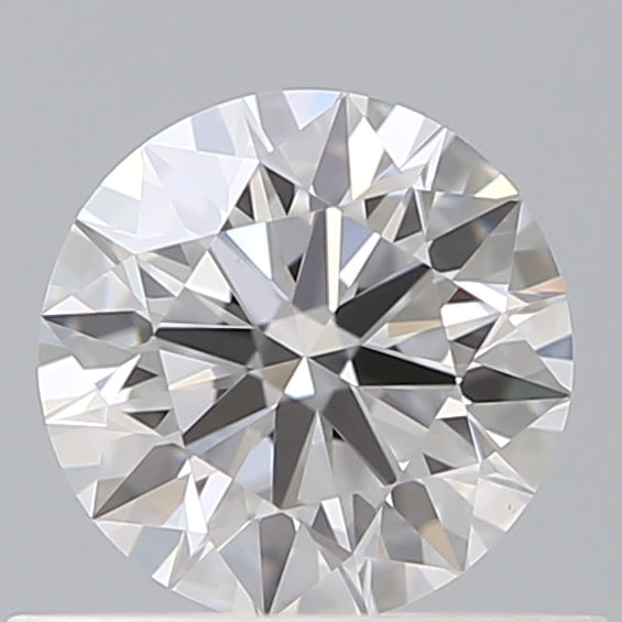 0.56 Carat Round Lab Diamond & 0.58 Carat Round Lab Diamond with  Cut Diamond in 14KT  view 1
