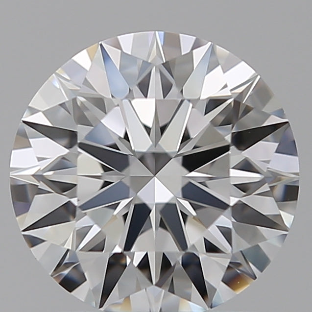 1.28 Carat Round Lab Diamond with  Cut Diamond in 14KT  view 1
