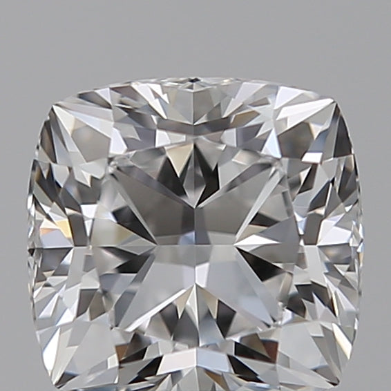 1.01 Carat Cushion Lab Diamond with  Cut Diamond in 14KT  view 1
