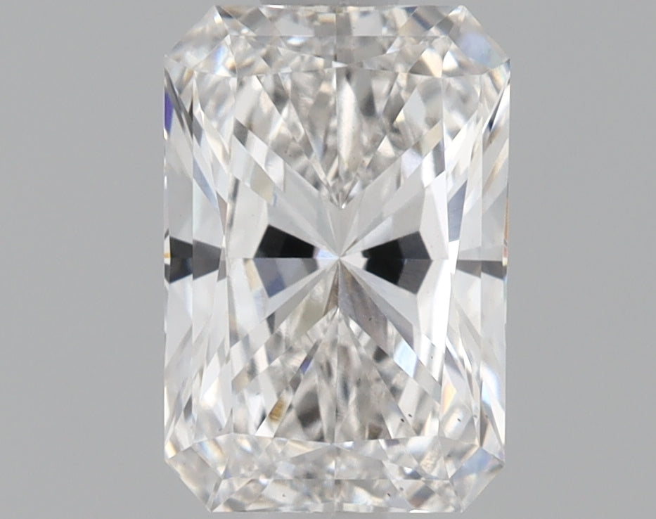1.01 Carat Radiant Lab Diamond with  Cut Diamond in 14KT  view 1
