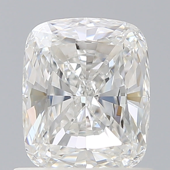 1.04 Carat Cushion Lab Diamond with  Cut Diamond in 14KT  view 1
