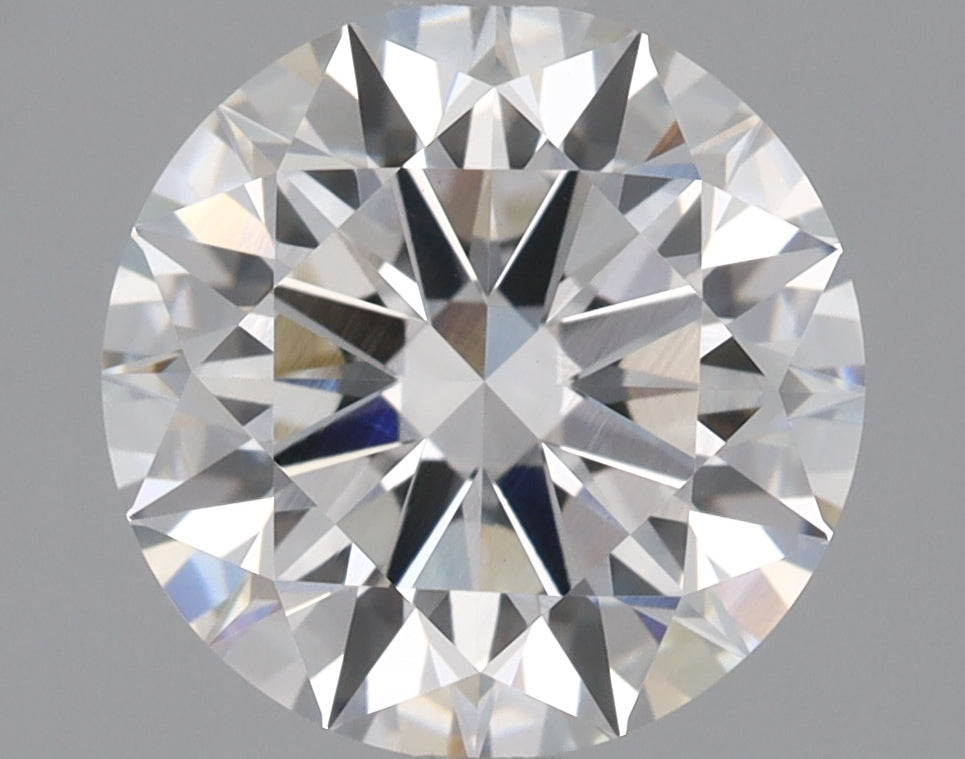 1.85 Carat Round Lab Diamond with  Cut Diamond in 14KT  view 1
