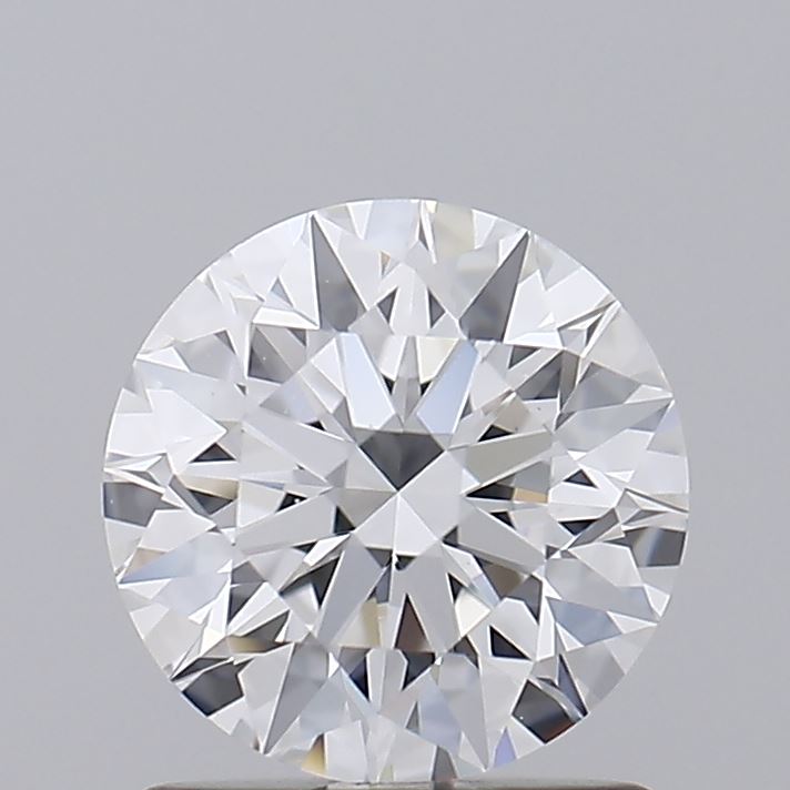 1.11 Carat Round Lab Diamond with  Cut Diamond in 14KT  view 1
