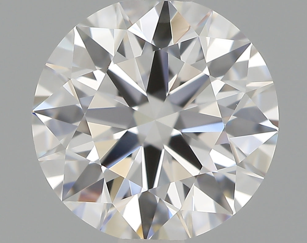 1.02 Carat Round Lab Diamond with  Cut Diamond in 14KT  view 1
