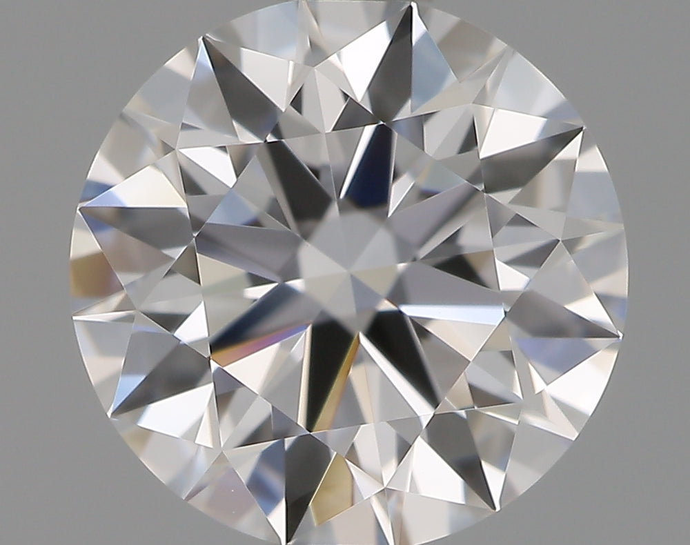 1.13 Carat Round Lab Diamond with  Cut Diamond in 14KT  view 1
