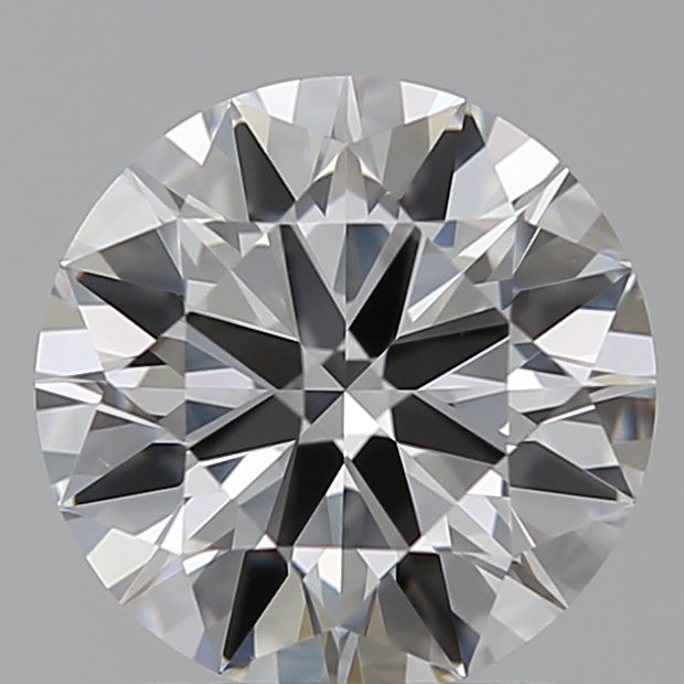 1.5 Carat Round Lab Diamond with  Cut Diamond in 14KT  view 1
