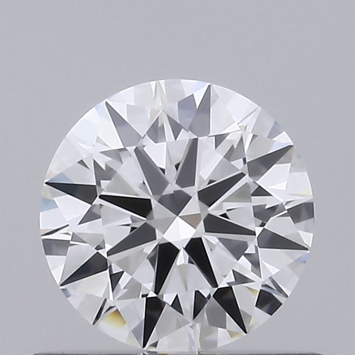 0.5 Carat Round Lab Diamond with  Cut Diamond in 14KT  view 1
