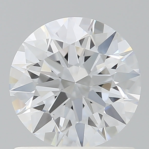 1.03 Carat Round Lab Diamond with  Cut Diamond in 14KT  view 1
