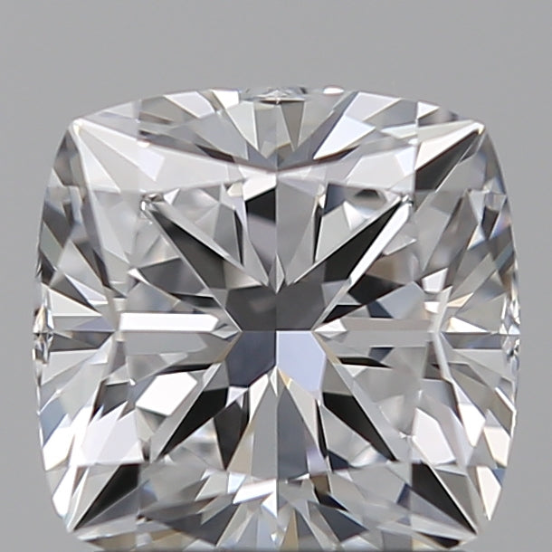 1.52 Carat Cushion Lab Diamond with  Cut Diamond in 14KT  view 1
