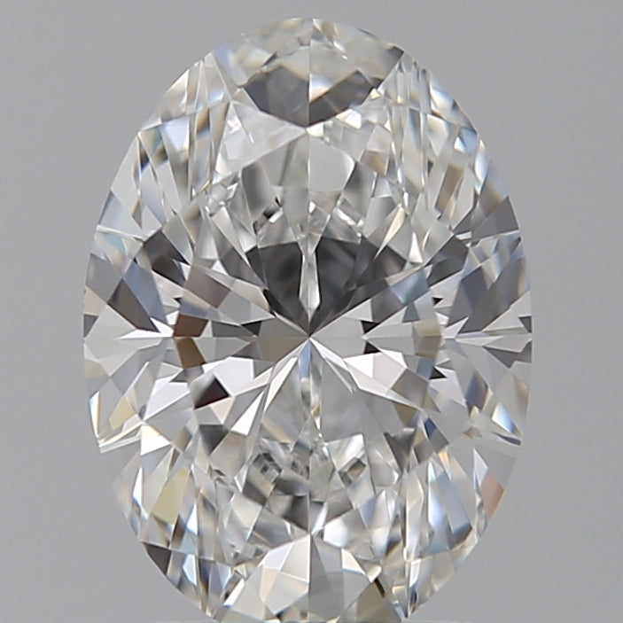 2.0 Carat Oval Lab Diamond with  Cut Diamond in 14KT  view 1

