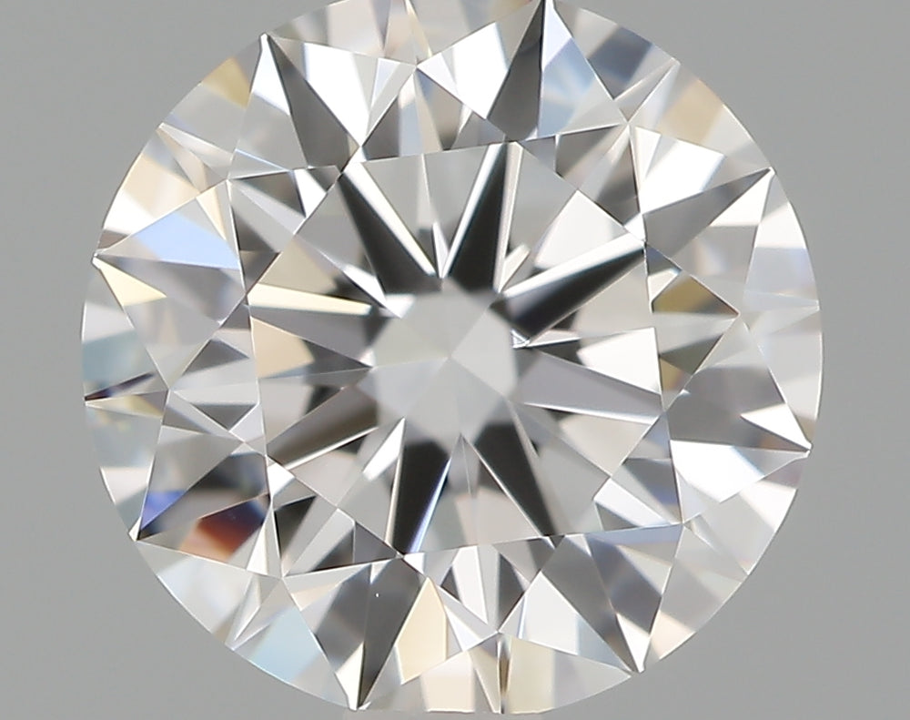 1.06 Carat Round Lab Diamond with  Cut Diamond in 14KT  view 1
