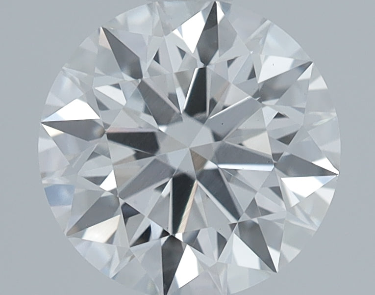 1.17 Carat Round Lab Diamond with  Cut Diamond in 14KT  view 1
