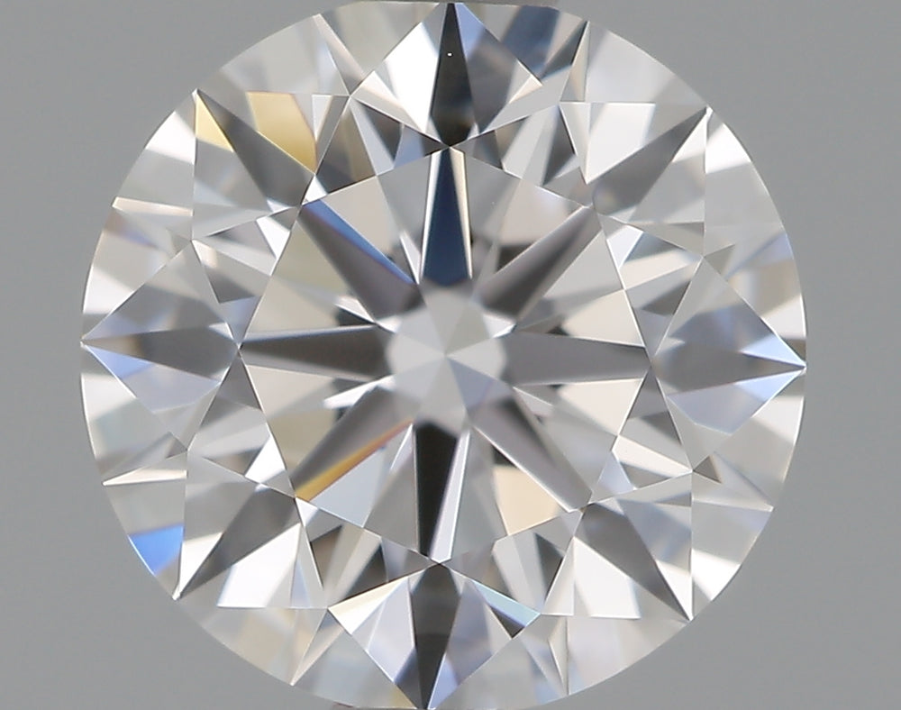1.14 Carat Round Lab Diamond with  Cut Diamond in 14KT  view 1
