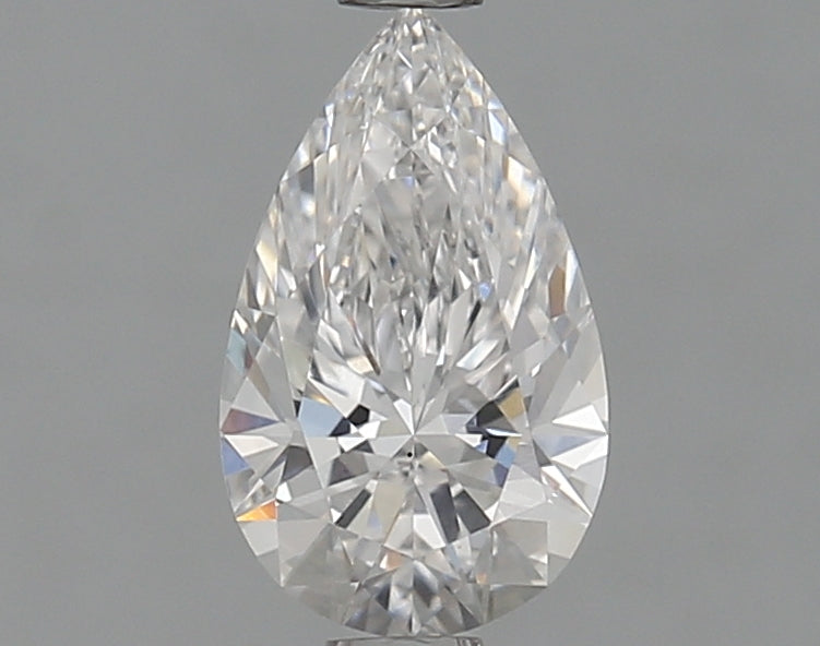 0.82 Carat Pear Lab Diamond with  Cut Diamond in 14KT  view 1
